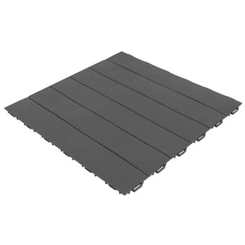 Baldosa Para Terraza Exterior De 55,5x55,5 Cm Efecto Madera – Colección Marte - Marrón