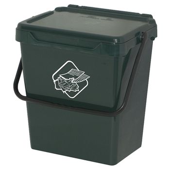 Cubo De Polipropileno Artplast Biosystem 40 X 30,5 X 39 Cm Verde