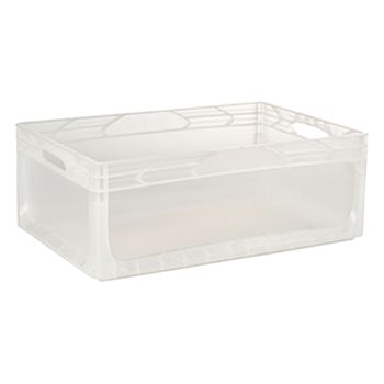 Caja Industrial 600x400 H 220 Mm Transparente