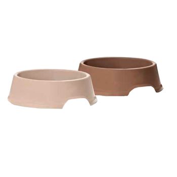 Cuenco Para Perros Y Gatos Maxi En Color Taupe Ø 210 Mm