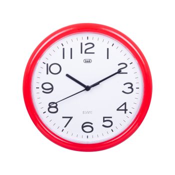 Reloj De Pared Om 3301 24cm Rojo