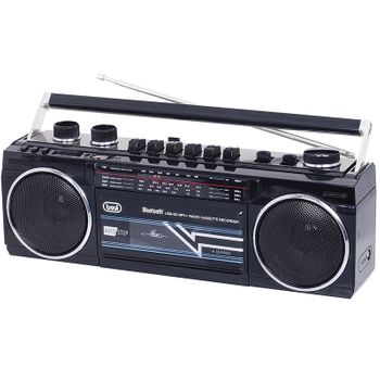 Radio Casette Ret Bt Trevi Rr 501 Bt Negro