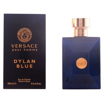 Perfume Hombre Dylan Blue Pour Homme Versace Edt Capacidad 50 Ml