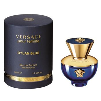 Perfume Mujer Dylan Blue Femme Versace Edp Capacidad 50 Ml