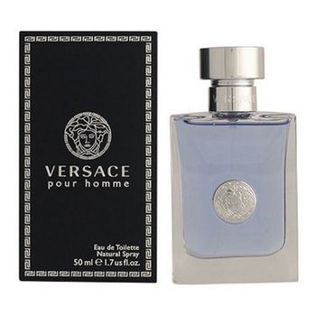 Perfume Hombre Pour Homme Versace Edt Capacidad 50 Ml