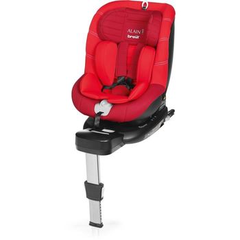 Brevi - Silla Giratoria Alain I-size 0-19 Kg - Rojo / Color Cereza