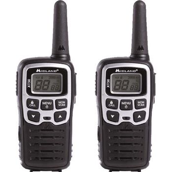 Walkies Pmr446 Xt50 Gama Media Alcance 8 Km Pareja Midlan C1178