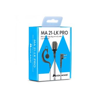 Auricular Midland Ma21-lk Pro Solapa Con Auricular Ajustable. Vox/ptt