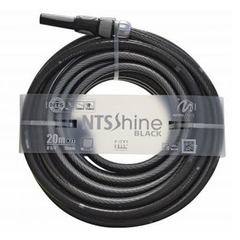 Kit Manguera Zanvic Nrs Shine 15mm X 20m Negro