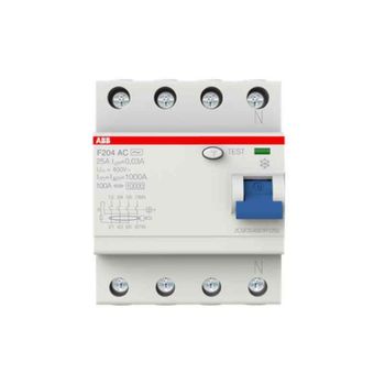 Abb Diferencial F204ac 25a 4p Ac 30ma 2csf204001r1250