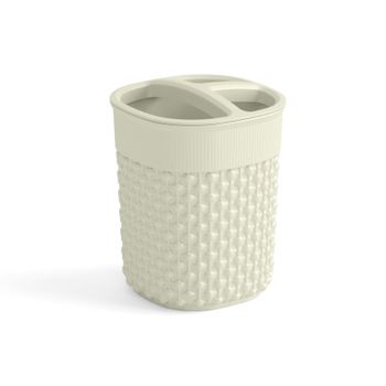 Curver Filo - Vaso Porta Cepillos En Plástico Polipropileno. Blanco