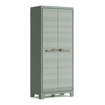 Armario bajo almacenaje Excellence beige y taupe 97 cm Keter