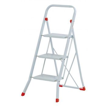 Mini Escalera Básica De Acero Sempreutile (3 Peldaños) Gierre B0060