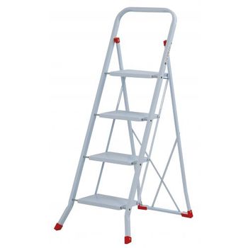 Mini Escalera Básica De Acero Sempreutile (4 Peldaños) Gierre B0070