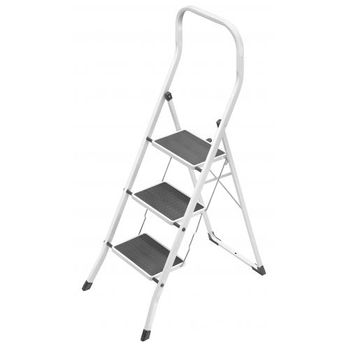 Mini Escalera De Acero Con Estribo Superstep (3 Peldaños) Gierre B0300