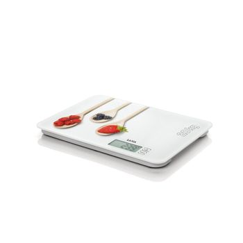 Balanza Electrónica De Cocina, Blanco Cucharas 20 Kg