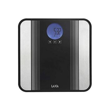 Báscula Digital De Baño Laica Ps5012 Lcd Negro