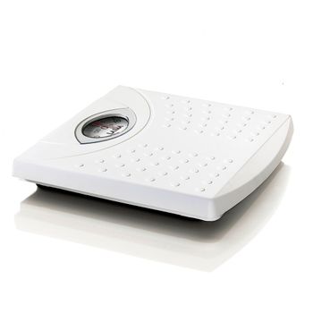 Báscula De Baño Mecanica Laica Máx 125kg 28 X 29,4 X 5 Cm Blanco