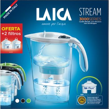 Pack Jarra Stream Line Eco Laica + 2 Filtros Bi-flux
