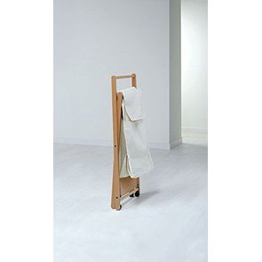 Foppapedretti Angel Cesto Para Ropa Rectangular Haya, Algodón, De Plástico, Madera Contrachapada Beige, Negro, Nuez