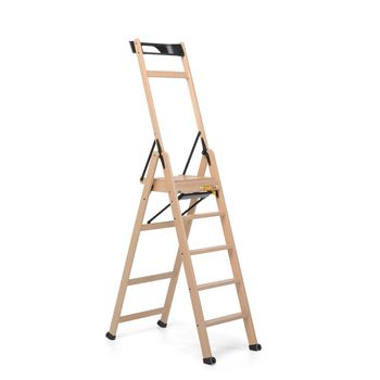 Foppapedretti Lascala 5 Escalera Plegable Negro