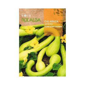 Rocalba Semilla Calabaza Tromboncino D'albenga 500g