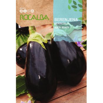 Rocalba Semilla Berenjena Black Beauty 100g