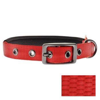 Ferribiella Collar Nylon Acolchado Cm 45x2 Rojo