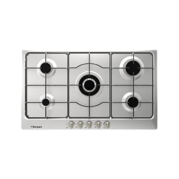 Bompani Bo293mb/n Hobs Negro, Acero Inoxidable Integrado Encimera De Gas 5 Zona(s)