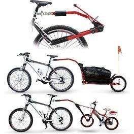 Remolque de bici para llevar a niños - Disfruti