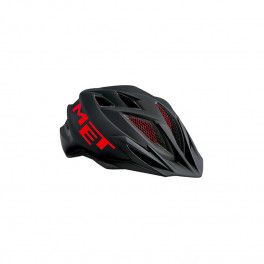 Met Casco Crackerjack Neg/rojo M 52-57