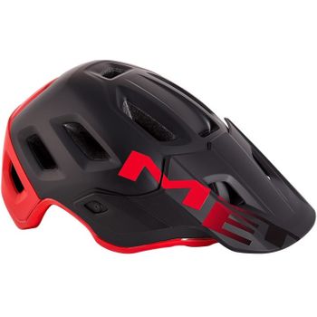 Met Casco Roam Negro/rojo