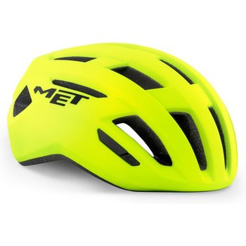 MET Miles MIPS - Casco - Amarillo fluorescente, brillante, talla M/L