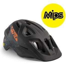 Met Casco Eldar Mips Negro M(52-57)