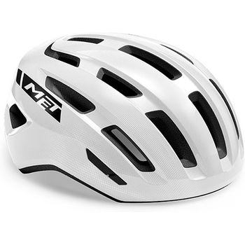 Met Casco Miles Blanco Brillo