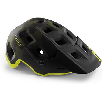 Met Casco Terranova Mips Negro/verde Lima Mate