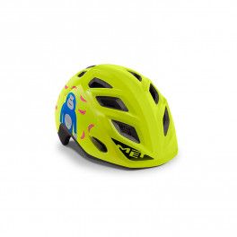 Met Casco Niño Elfo Verde Mono Brillo Talla Unica (46-53 Cm)