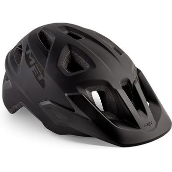 Met Casco Echo Negro Mate