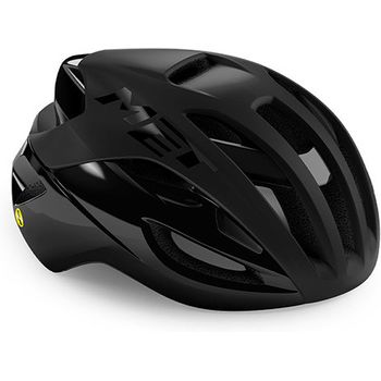 Met Casco Rivale Mips Negro Mate Brillo