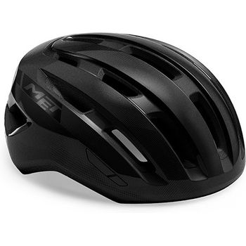 Met Casco Miles Mips Negro Brillo