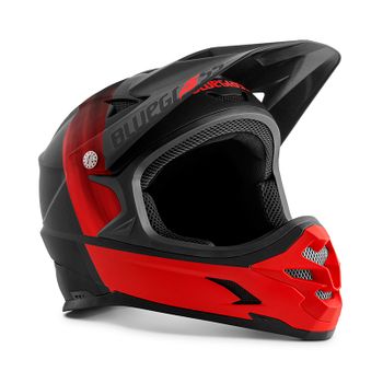 Casco bici infantil MET Genio Negro Llamas