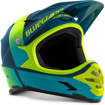 Bluegrass Casco Intox Azul/amarillo Fluo Mate