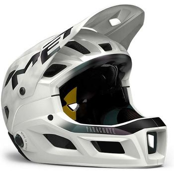 Met Casco Parachute Mcr Mips Blanco Iridiscente Mate