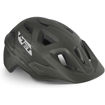 Met Casco Echo Titanio  Alico Mate