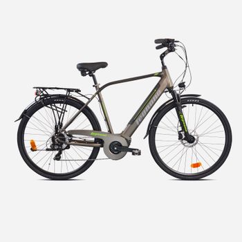 Legnano 22a22550 Bicicleta Eléctrica Gris Aluminio M 71,1 Cm (28') 25 Kg Litio