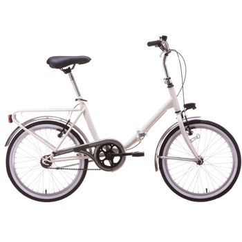 Bicicleta De Paseo Plegable 20" Scrapper Dolcevita Balnco