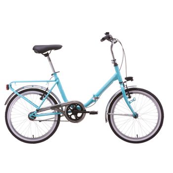 Bicicleta De Paseo Plegable 20" Scrapper Dolcevita Azul Tiffany