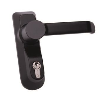 Manivela Puerta Antipanico Manivela Y Llave Exterior Negro 1.07078.68.0 Cisa