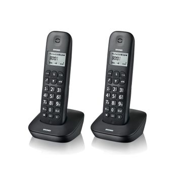 Teléfono  Panasonic KX-TGC312SPB Duo, Inalámbrico, 50 contactos