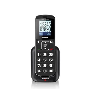 Brondi Amico Home 4,5 Cm (1.77') 90 G Negro Teléfono Básico